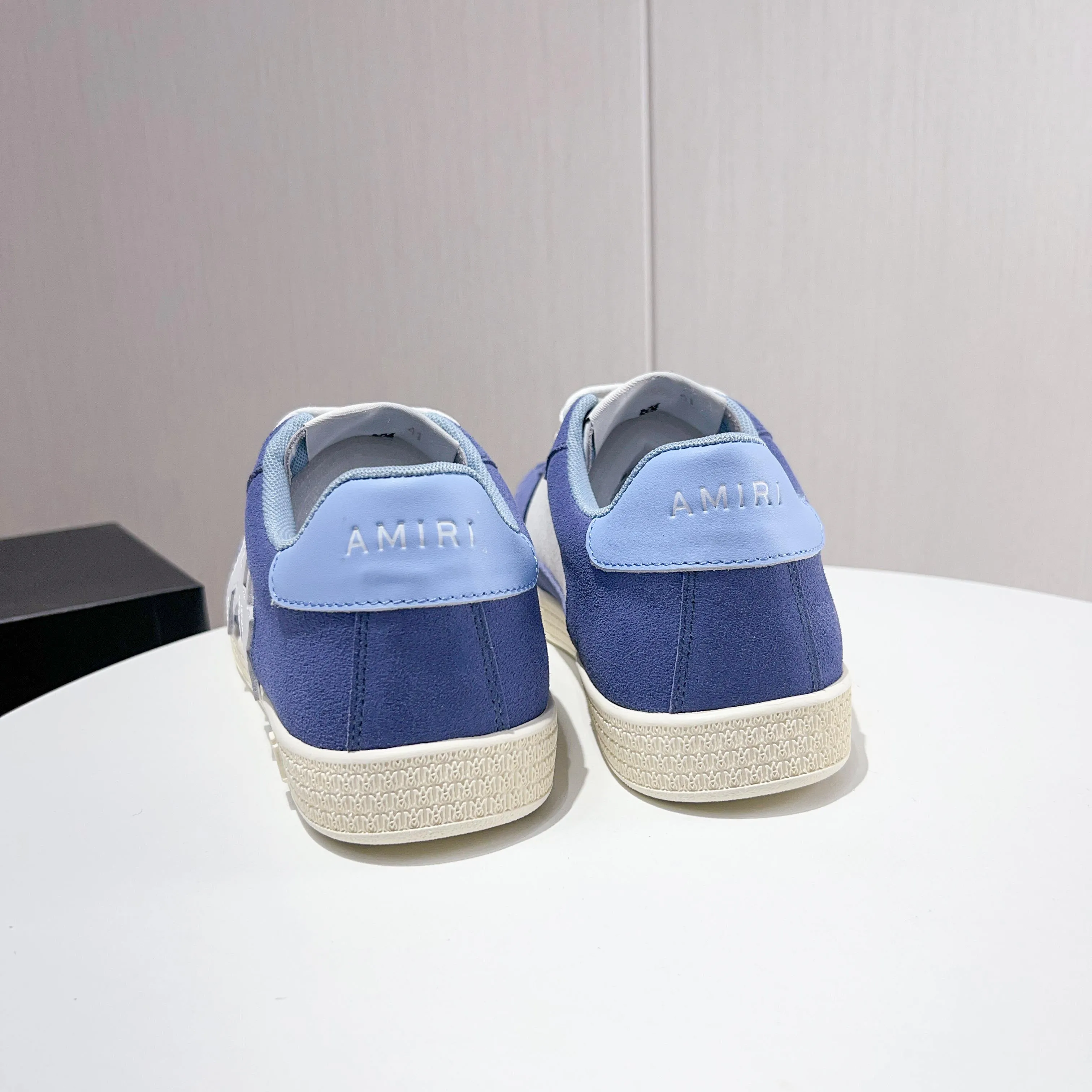 Men's shoes 💰420 [New style] 🌲🌲Balmain - New Amiri trendy shoes, low-top casual sports shoes, the same style as celebrities, made of selected pebbled cowhide and frosted cowhide, original outsole, comfortable on the feet, high-end workmanship, welcome to buy. Size: 39-45 (46 customized)